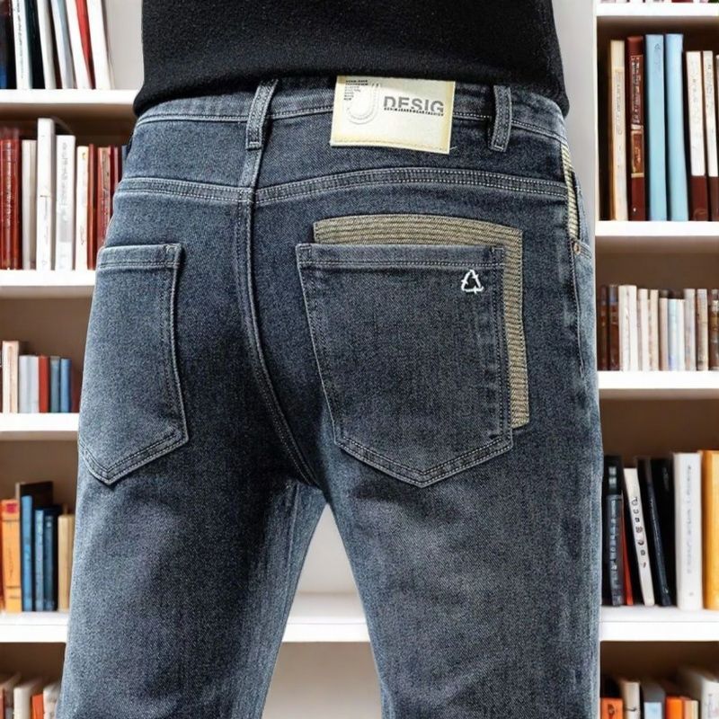 Men'S Fashion Jeans 2025 - Spring Autumn 2025 Men's High-End Fashion