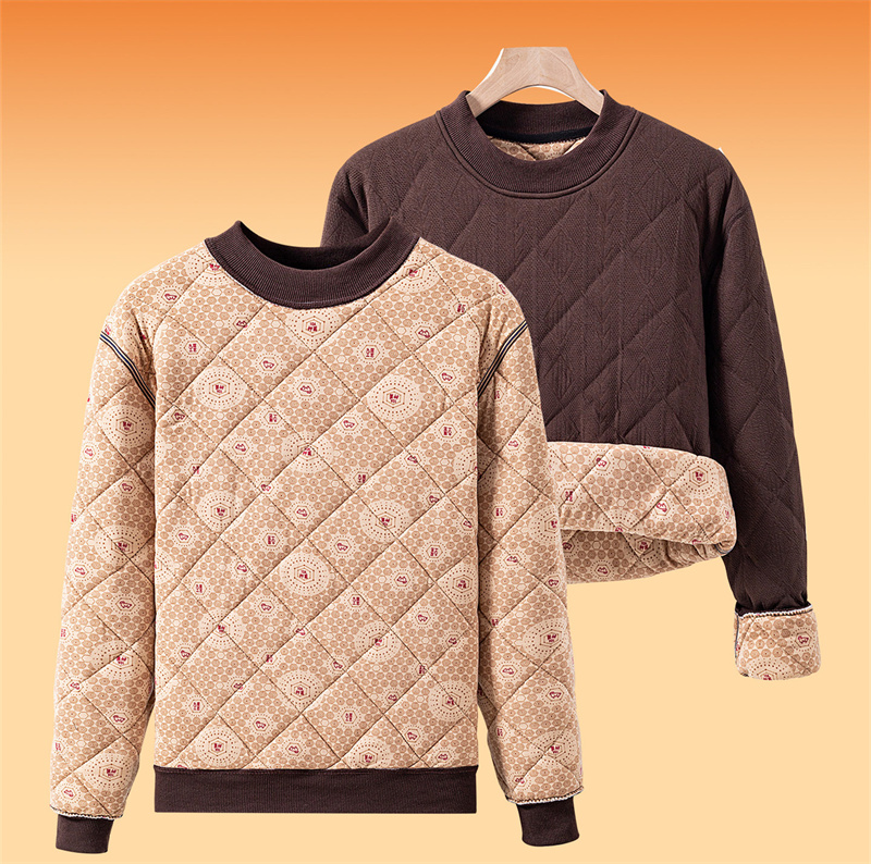 Men'S Fashion 2025 - Winter Men's Long Sleeve T-shirt Fleece