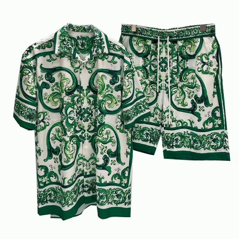 2026 Summer Digital Print Casu - огляд і ціна Men'S Fashion Model