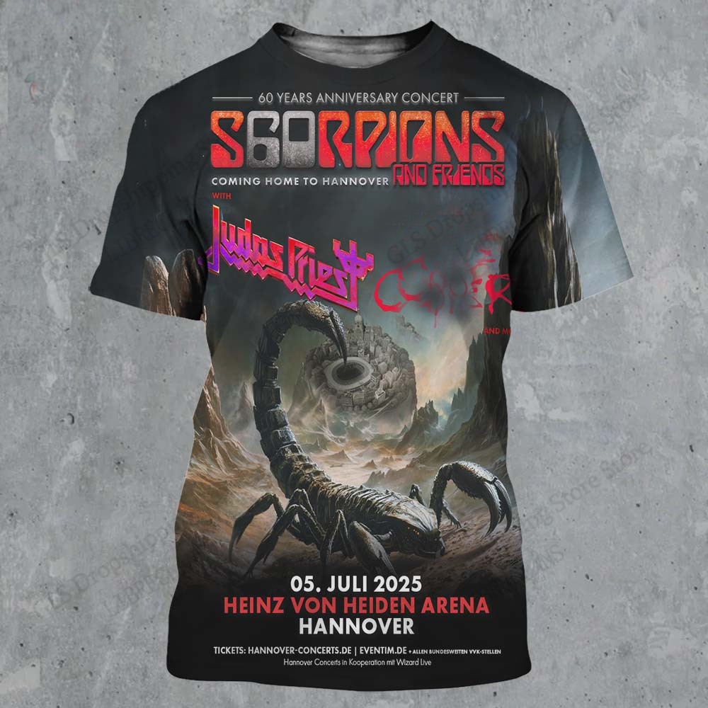 New Rock Band Scorpions 60 Yea - огляд і ціна Men'S Fashion Over 60
