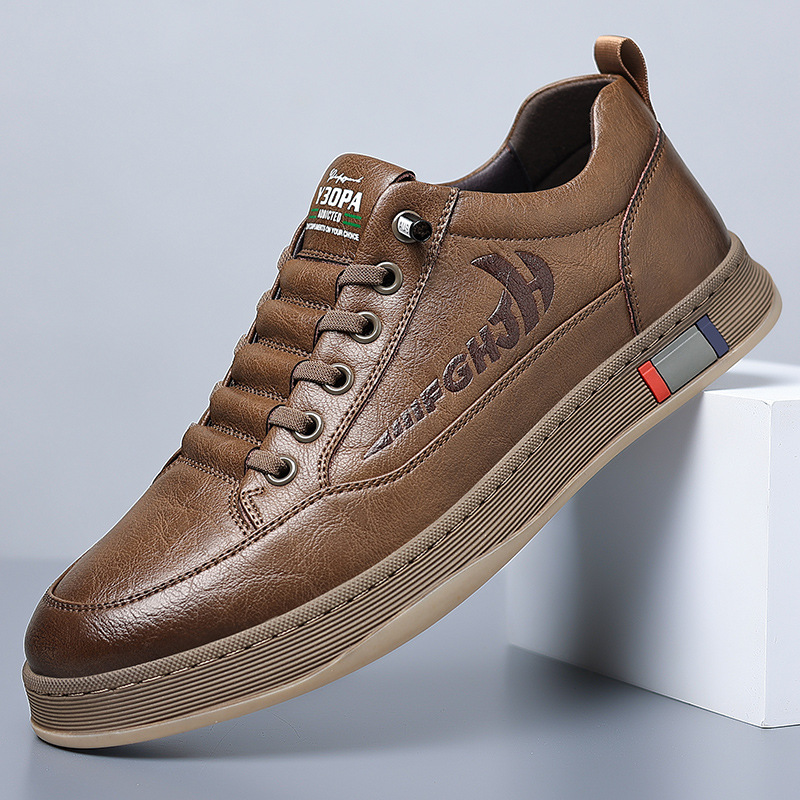 New Designer Cow Leather Sneak - огляд і ціна Mens Fashion Zapatos