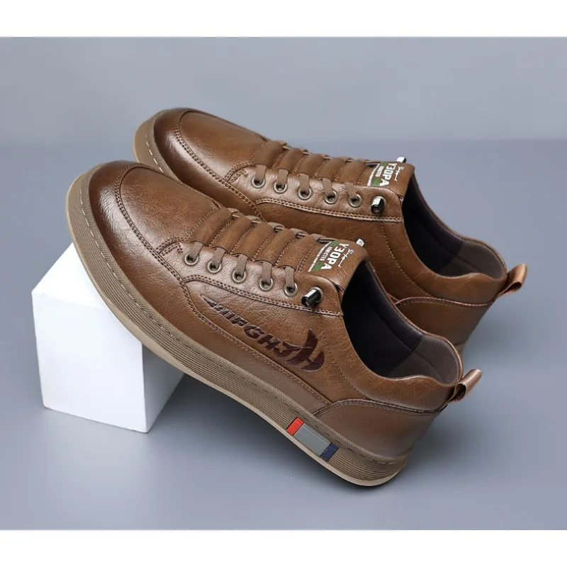 New Designer Cow Leather Sneak - огляд і ціна Mens Fashion Zapatos