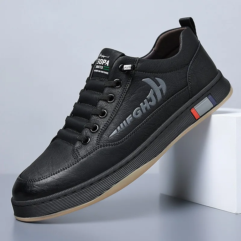 New Designer Cow Leather Sneak - огляд і ціна Mens Fashion Zapatos