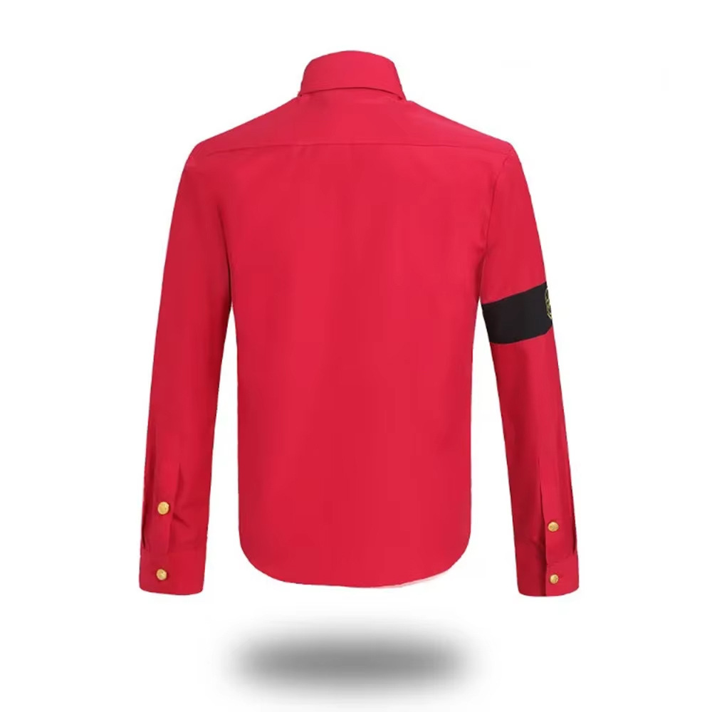 Michael Jackson Anti-War Milit - огляд і ціна Military Shirt Men
