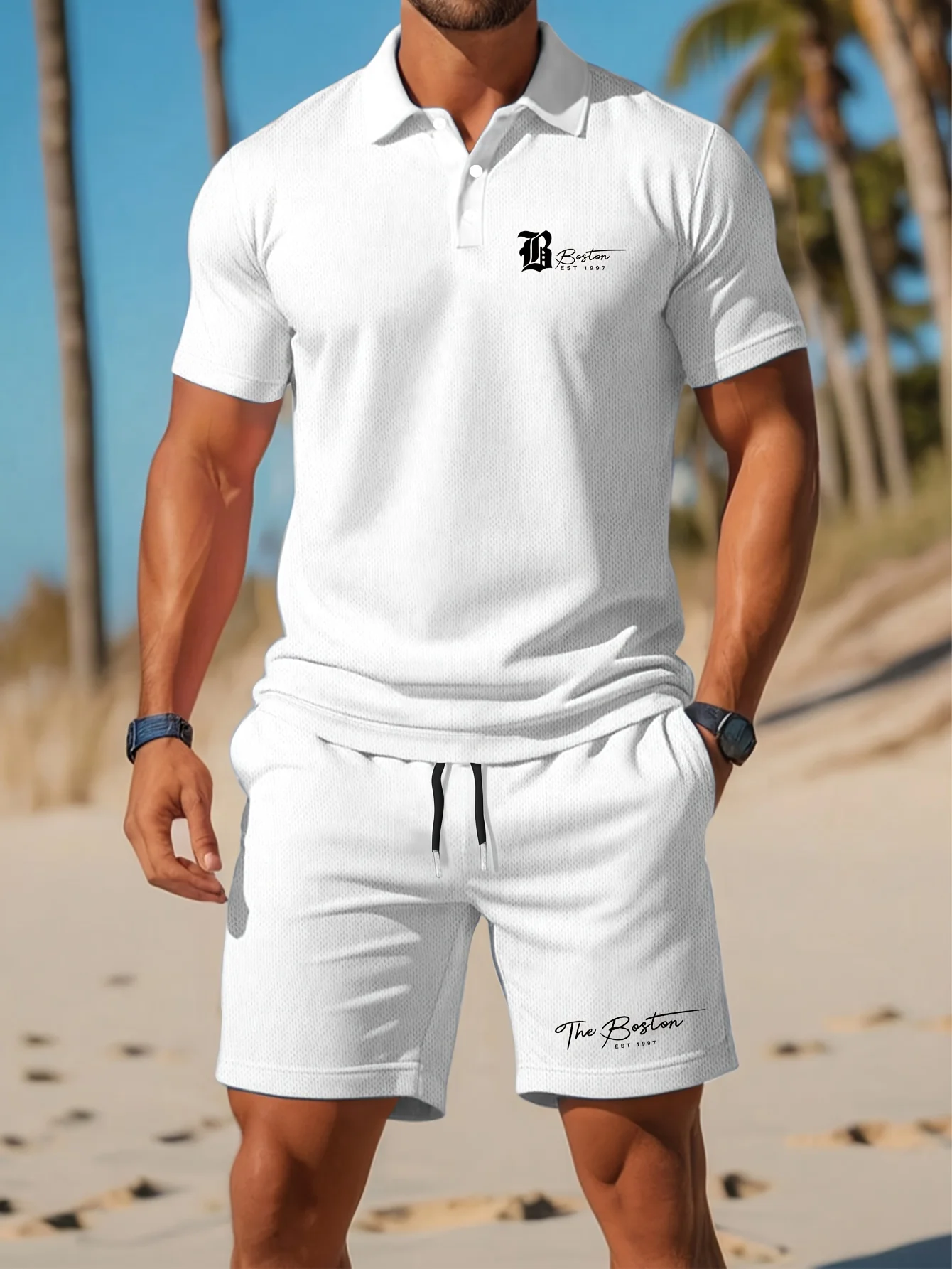 Summer New Men's Polo Shirt Se - огляд і ціна Mens Fashion Ideas