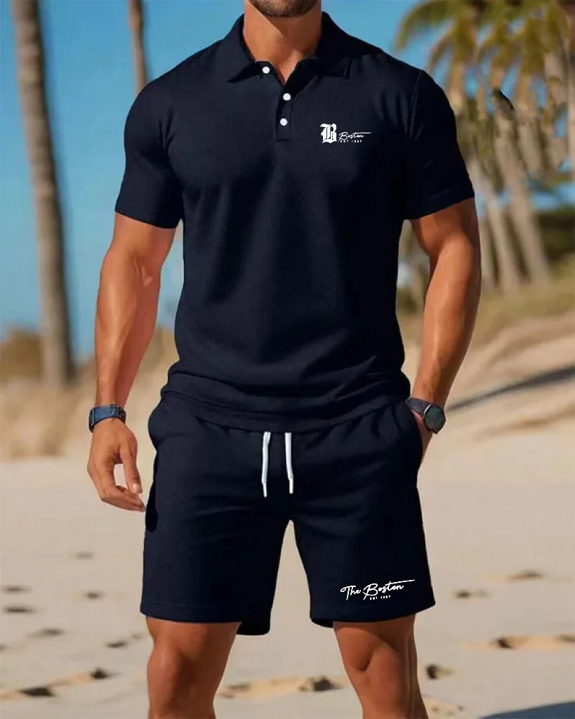Summer New Men's Polo Shirt Se - огляд і ціна Mens Fashion Ideas