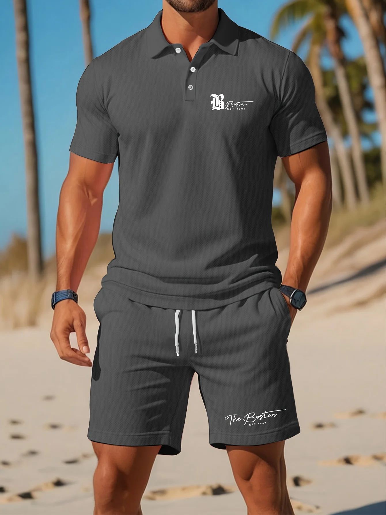 Summer New Men's Polo Shirt Se - огляд і ціна Mens Fashion Ideas