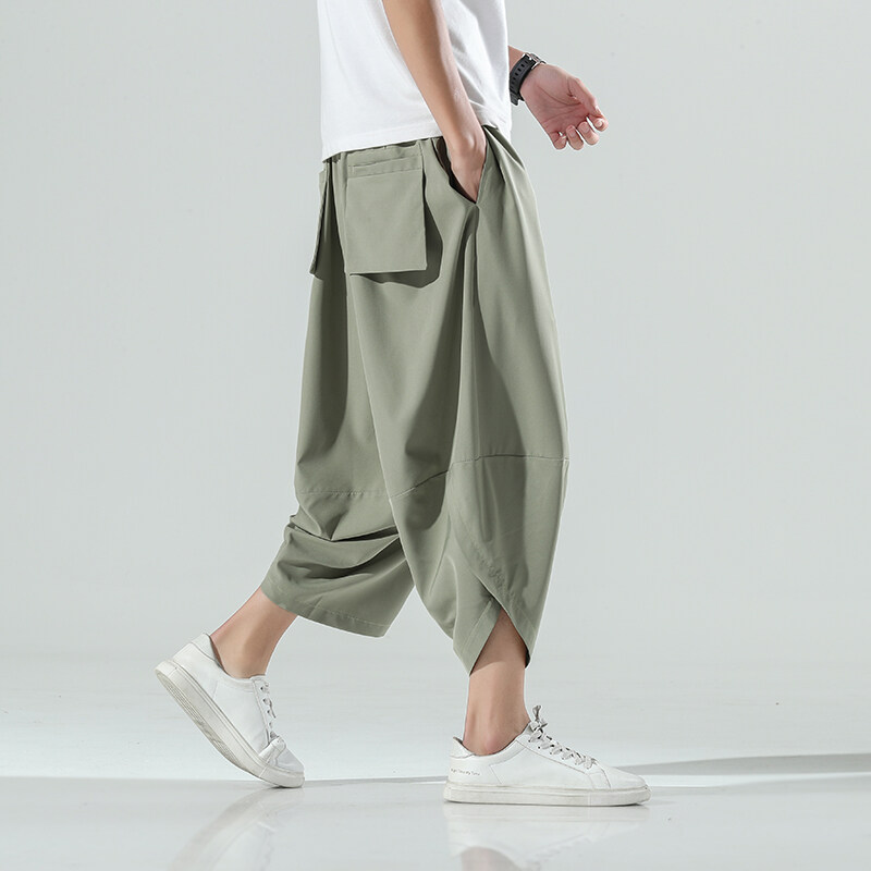 2025 Summer Men Chinese Style  - огляд і ціна Men'S Fashion Pants 2025