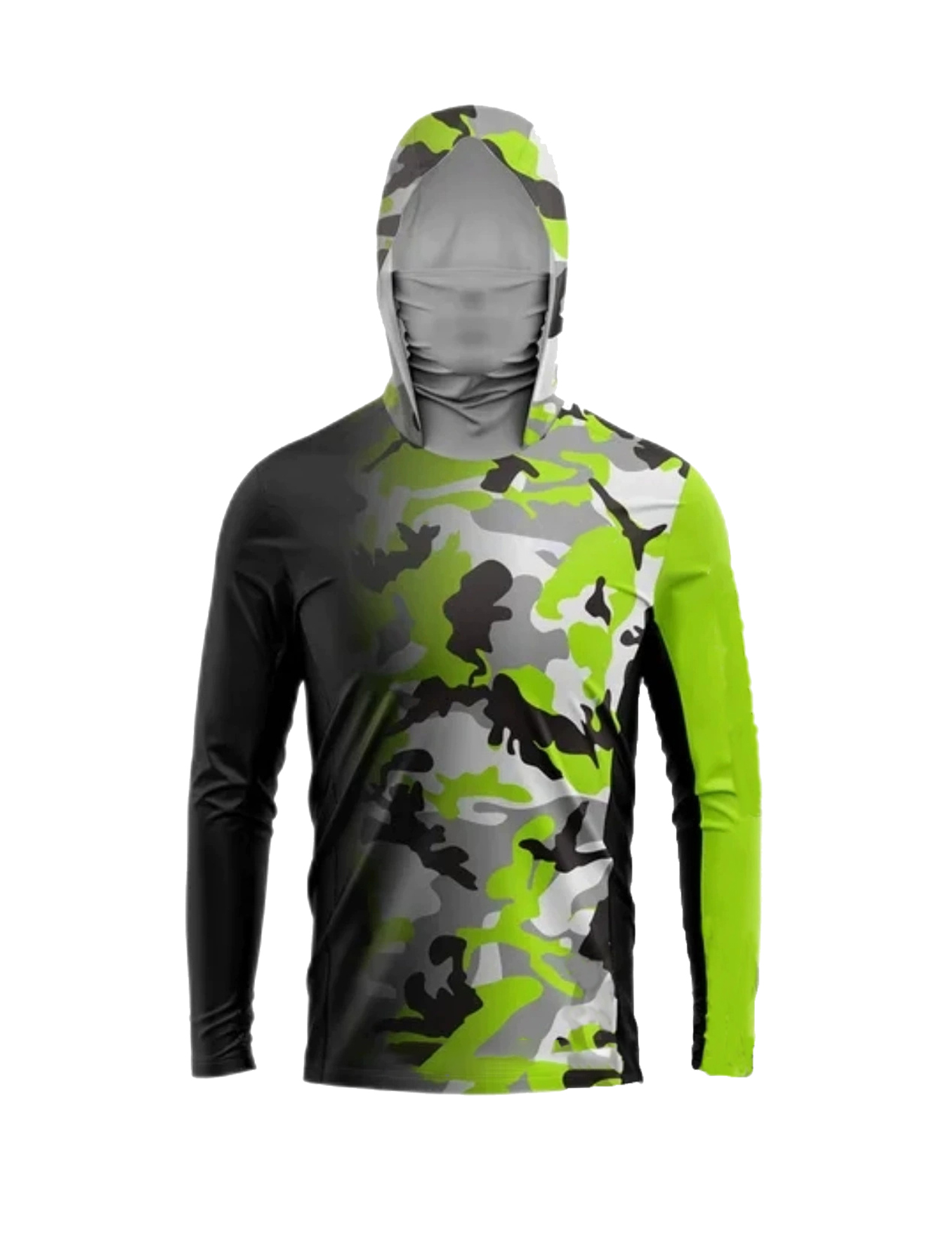 Outdoor Fisherman Hooded Long  - огляд і ціна Military Shirt Men