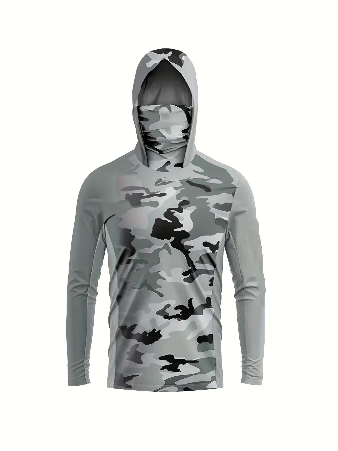 Outdoor Fisherman Hooded Long  - огляд і ціна Military Shirt Men