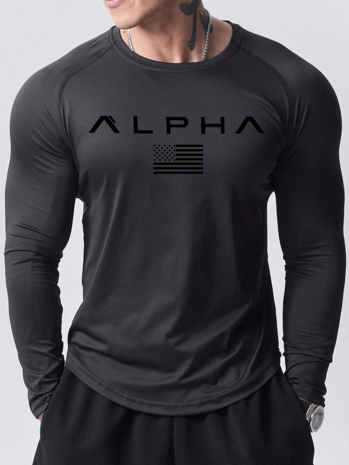 New men's long-sleeved T-shirt - огляд і ціна Men'S Fashion 2025