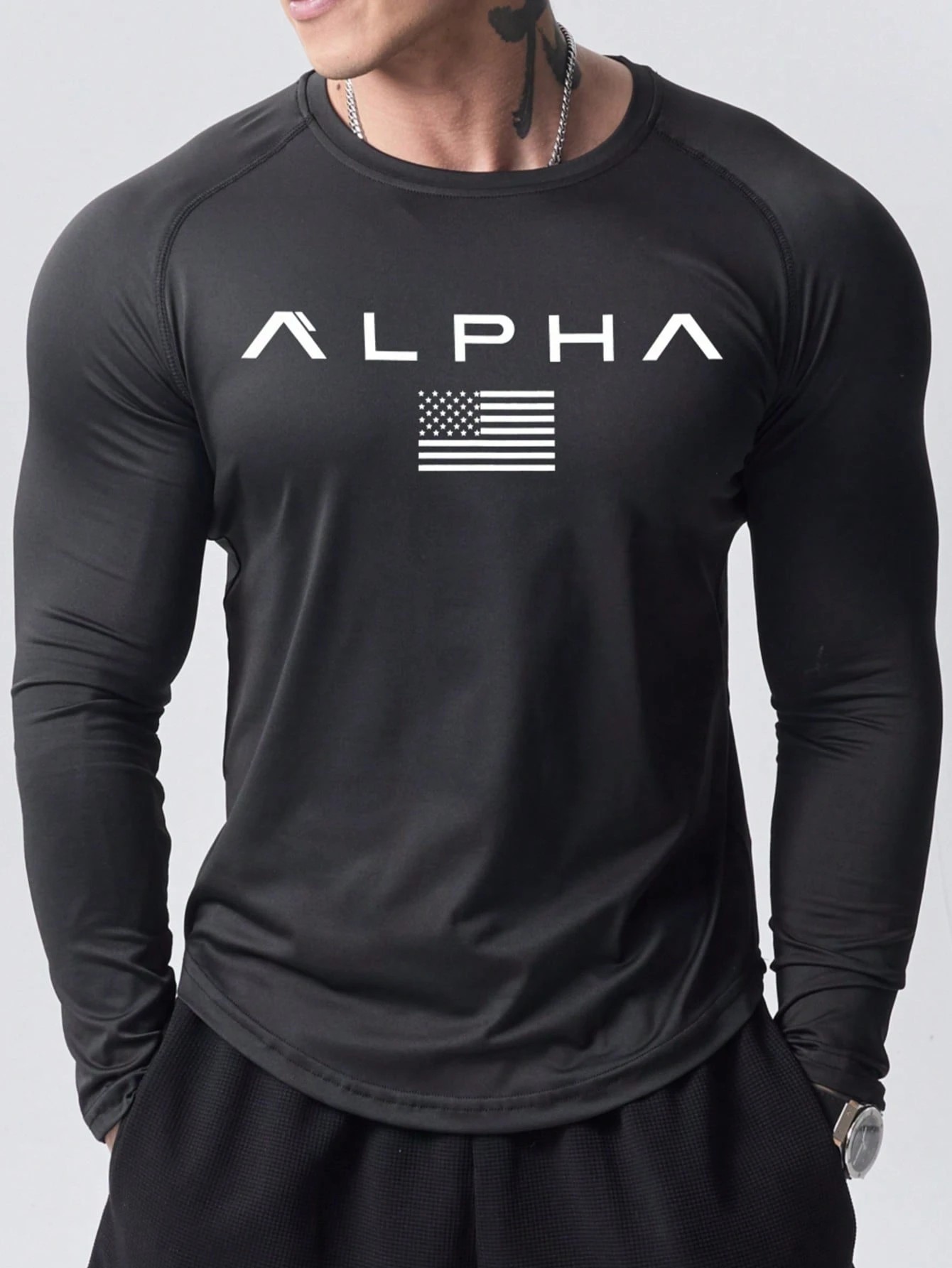 New men's long-sleeved T-shirt - огляд і ціна Men'S Fashion 2025