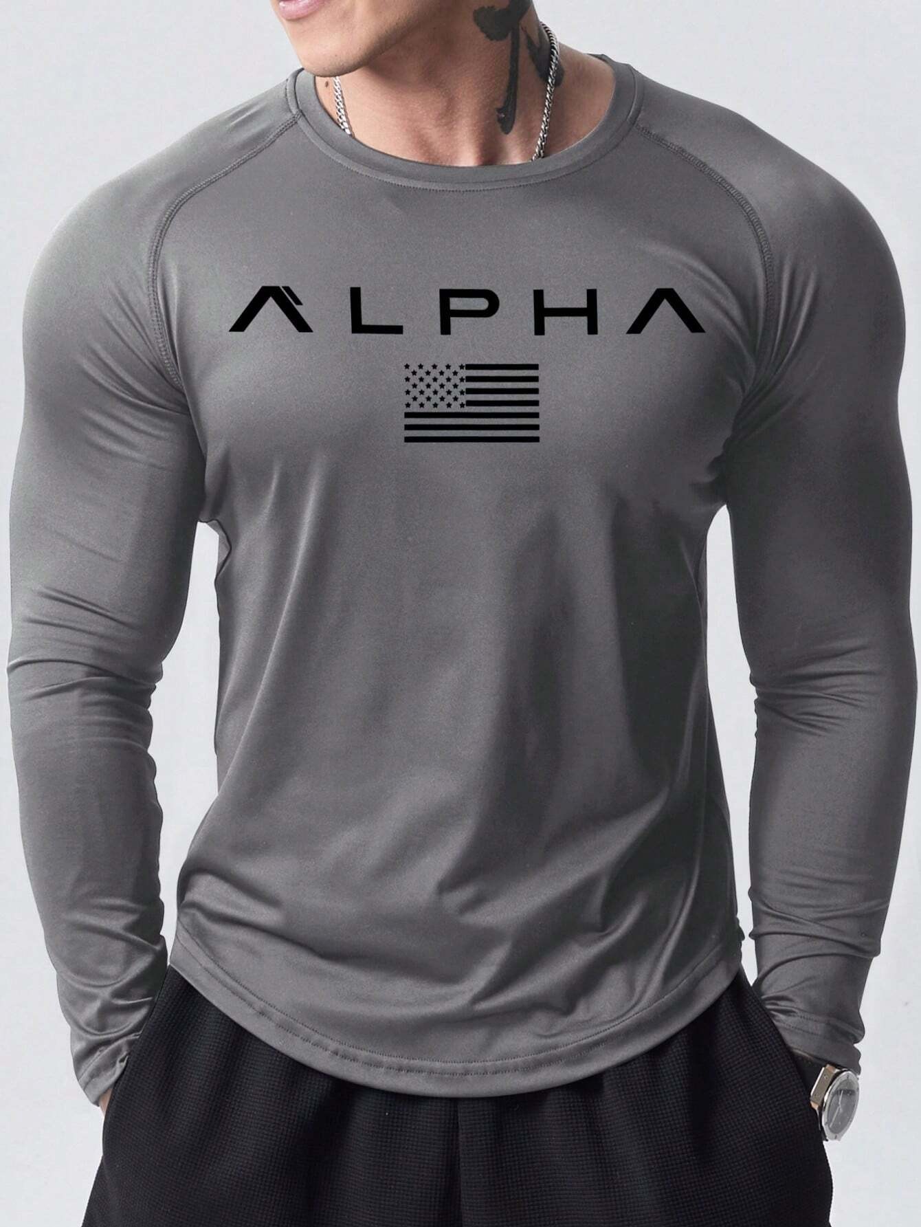New men's long-sleeved T-shirt - огляд і ціна Men'S Fashion 2025