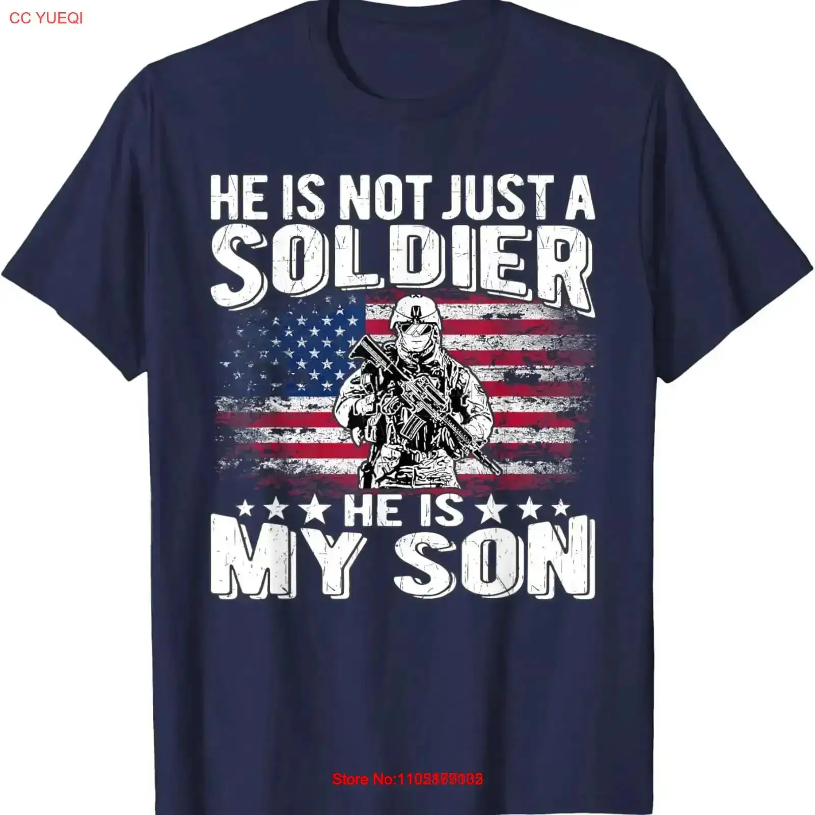 He Is Not Just A Soldier My So - огляд і ціна Military Shirt Men