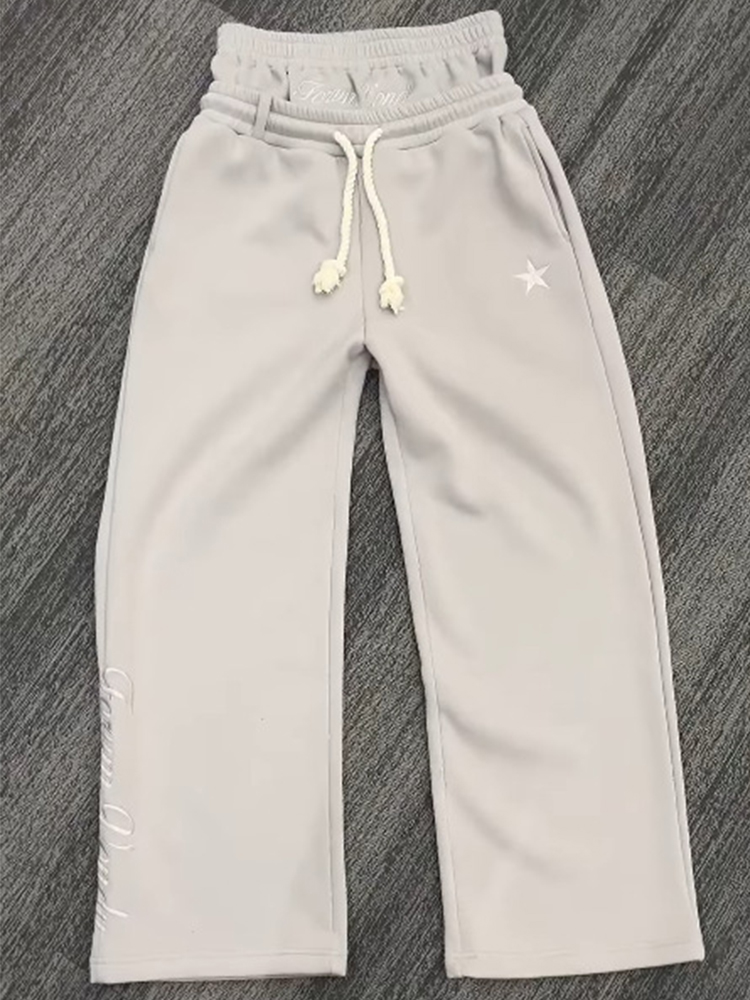 Vintage Y2K Star Embroidery Sw - огляд і ціна Men'S Fashion Pants 2025
