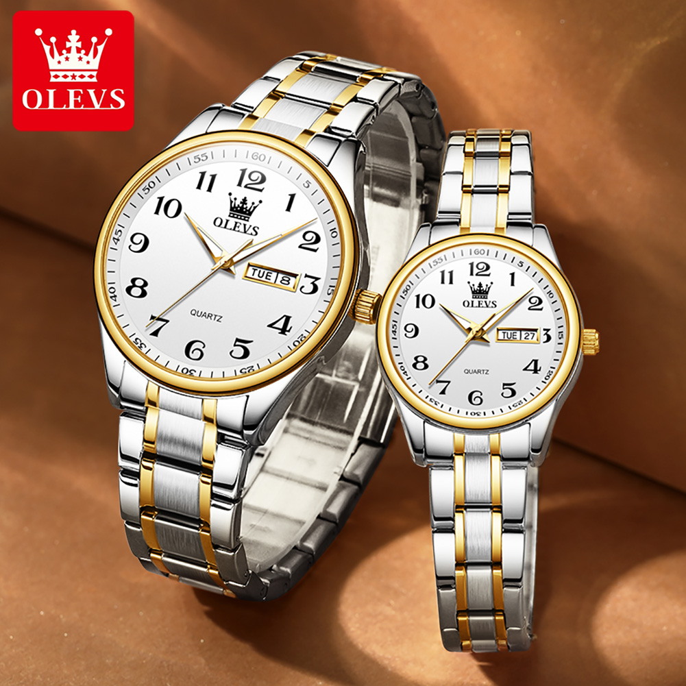 OLEVS New Fashion Couple Watch - огляд і ціна Men'S Fashion Magazine
