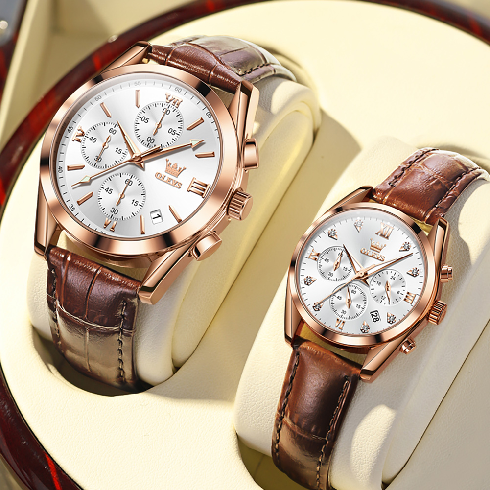 OLEVS Couple Watch for Men Wom - огляд і ціна Men'S Fashion Magazine
