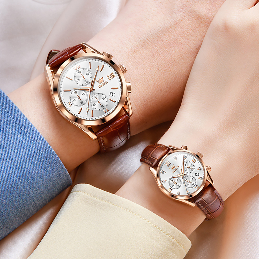 OLEVS Couple Watch for Men Wom - огляд і ціна Men'S Fashion Magazine