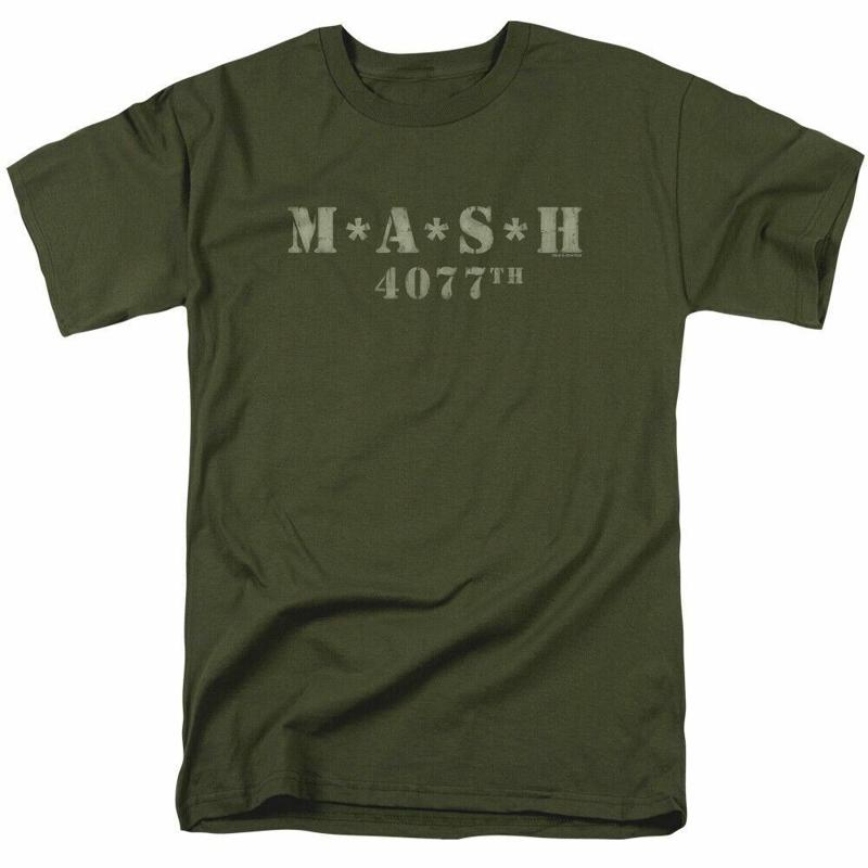 Mash Distressed Logo T Shirt M - огляд і ціна Military Shirt Men