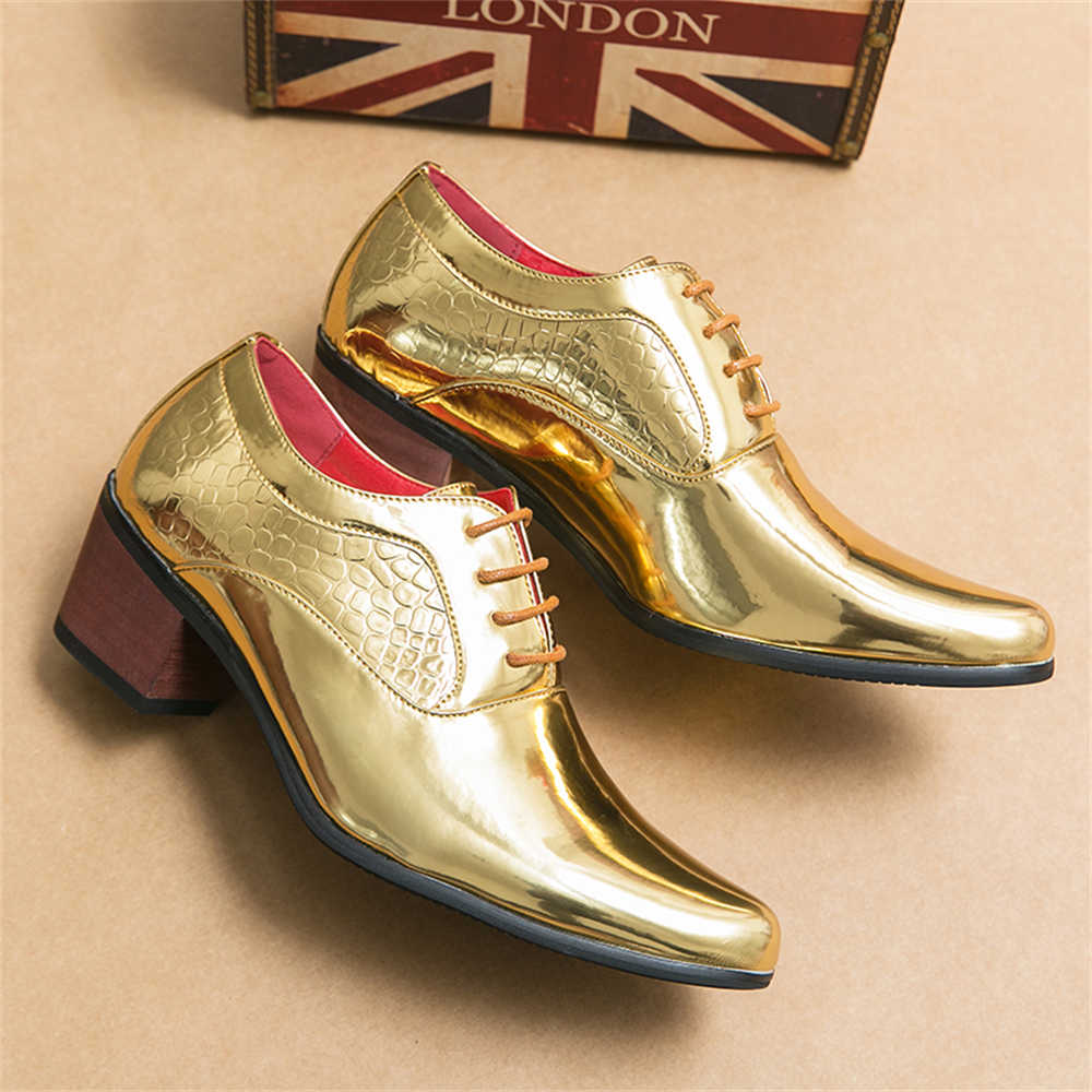 Dress Sneakers Heels Mens Brow - огляд і ціна Yellow Men'S Fashion