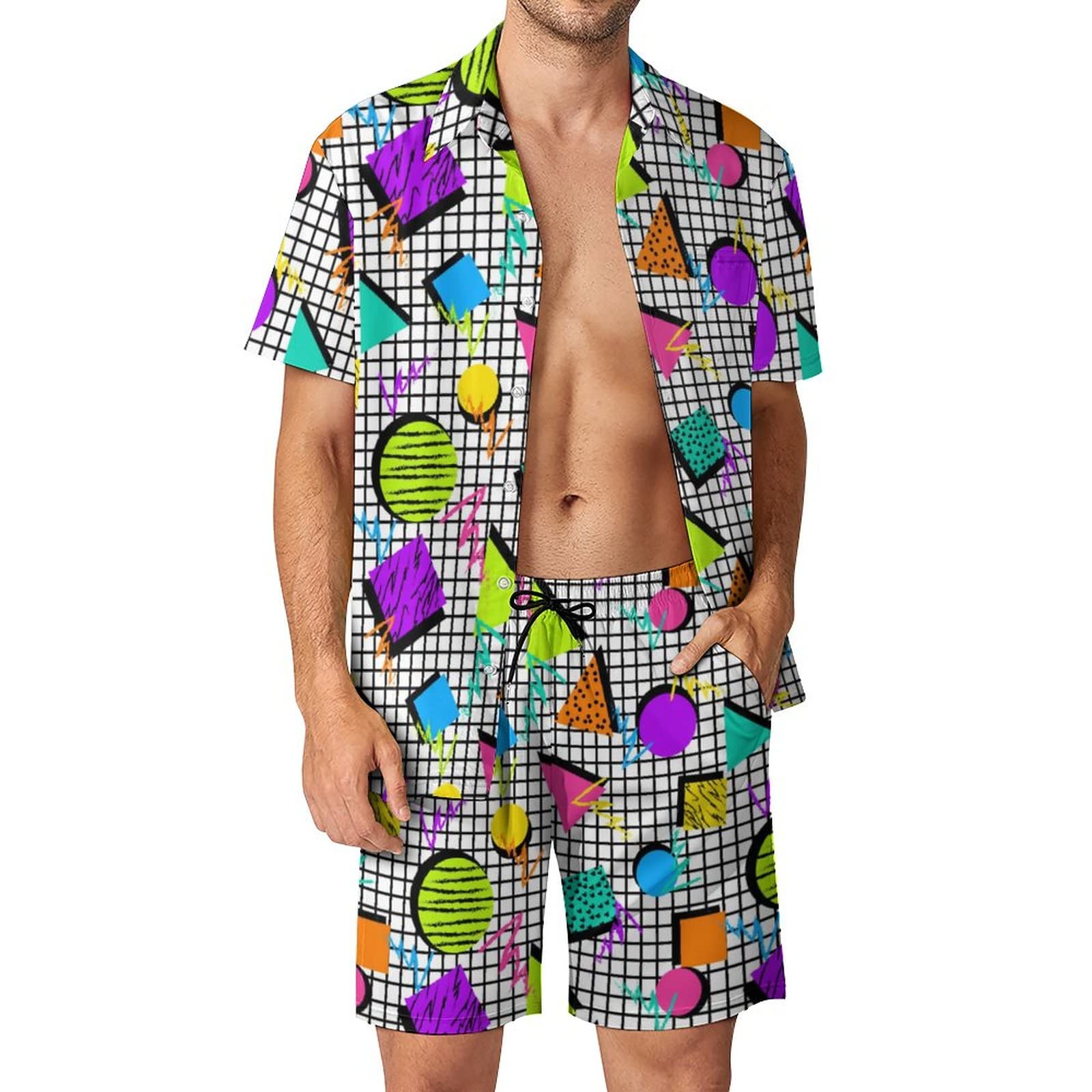 Summer Irregular Geometric 3D  - огляд і ціна Mens Fashion Ideas