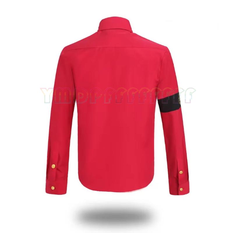 POP Michael Jackson anti war m - огляд і ціна Military Shirt Men
