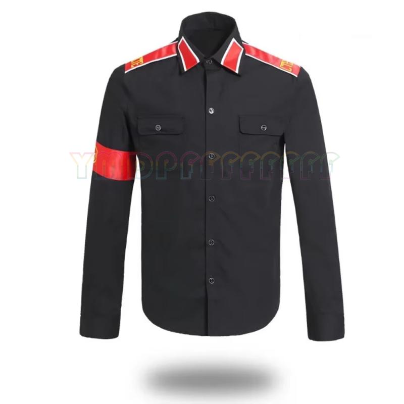 POP Michael Jackson anti war m - огляд і ціна Military Shirt Men