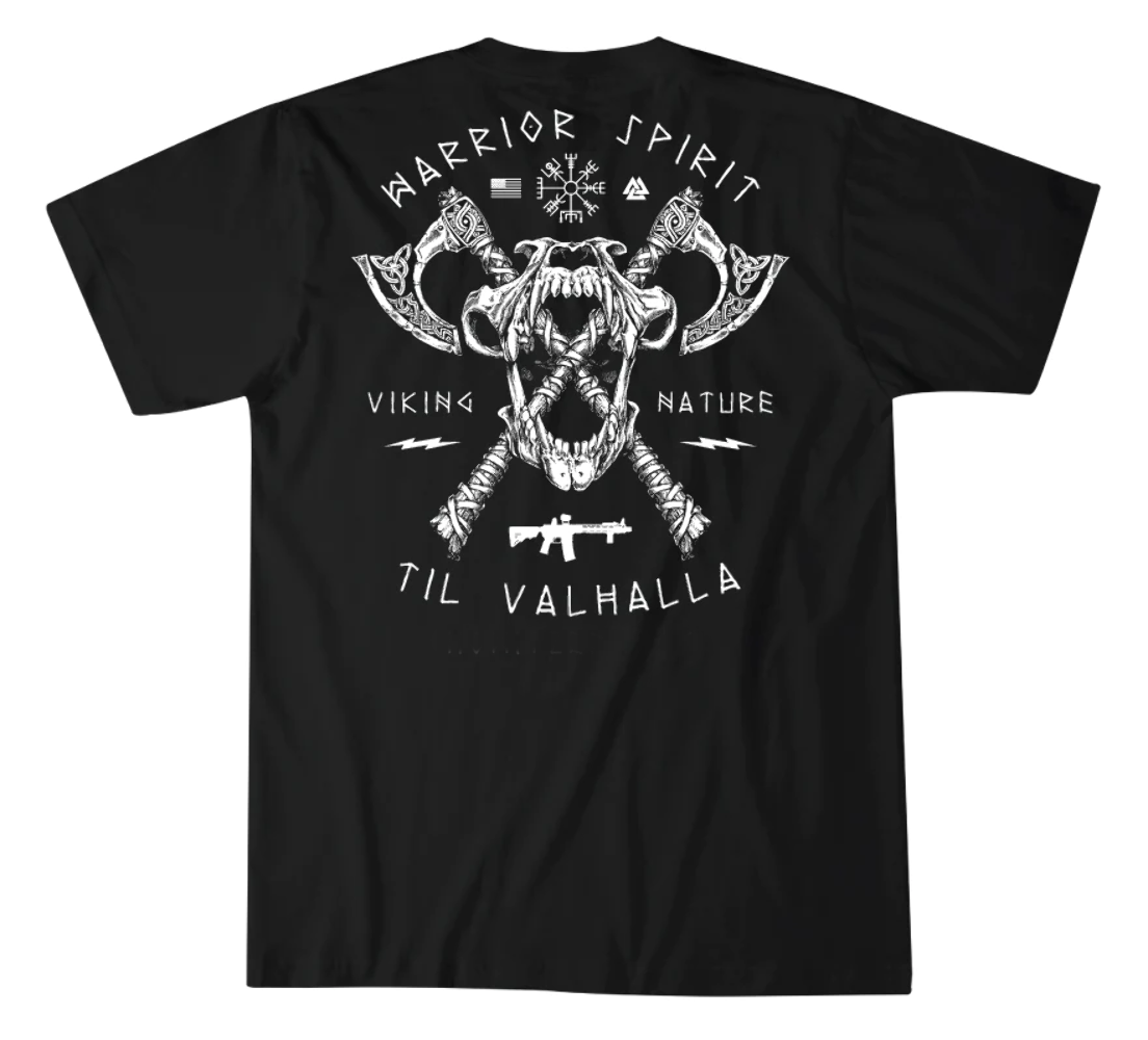 Til Valhalla Vi King Warrior B - огляд і ціна Military Shirt Men