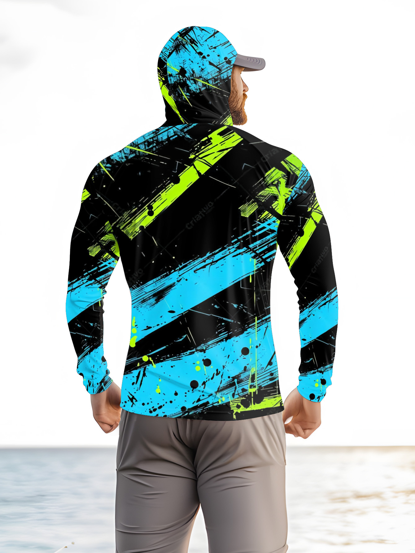 Fishing Hoodie Men Long Sleeve - огляд і ціна Men'S Fashion 2025