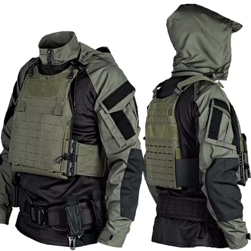 Men's CP Camo Tactical Combat  - огляд і ціна Military Shirt Men