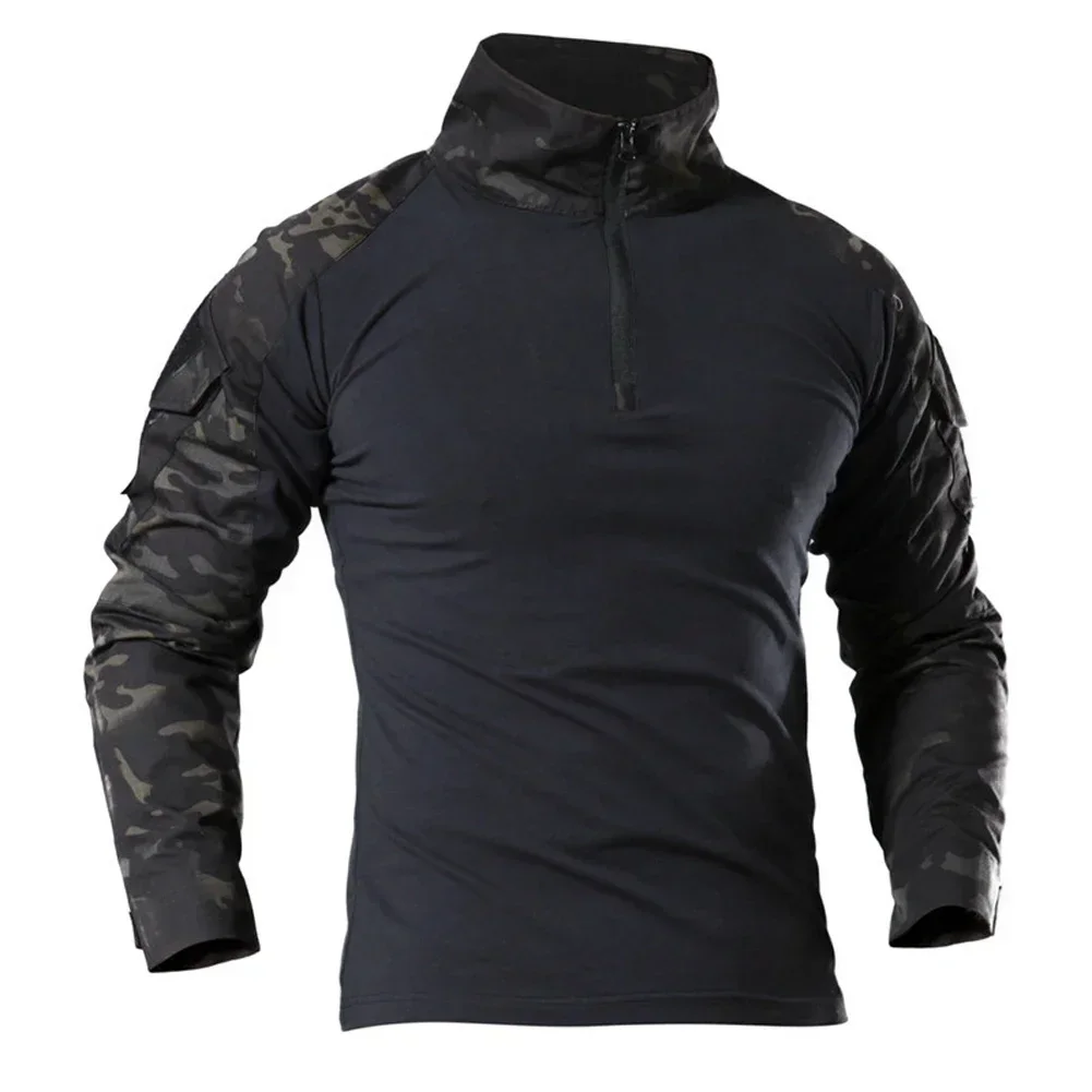 Men's Camouflage Tactical Long - огляд і ціна Military Shirt Men