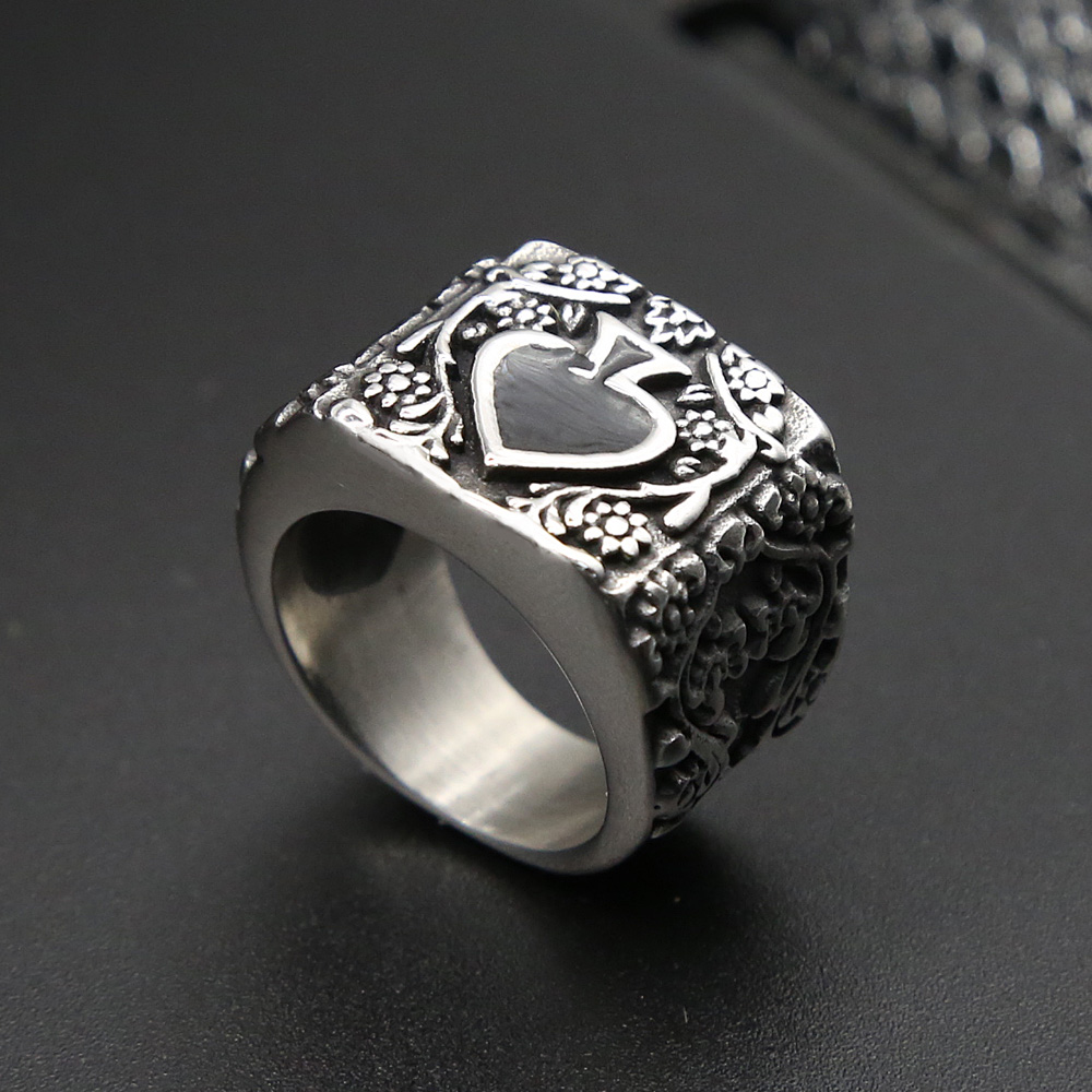Lucky Spades A Solitaire Ring  - огляд і ціна Men'S Fashion Outlets