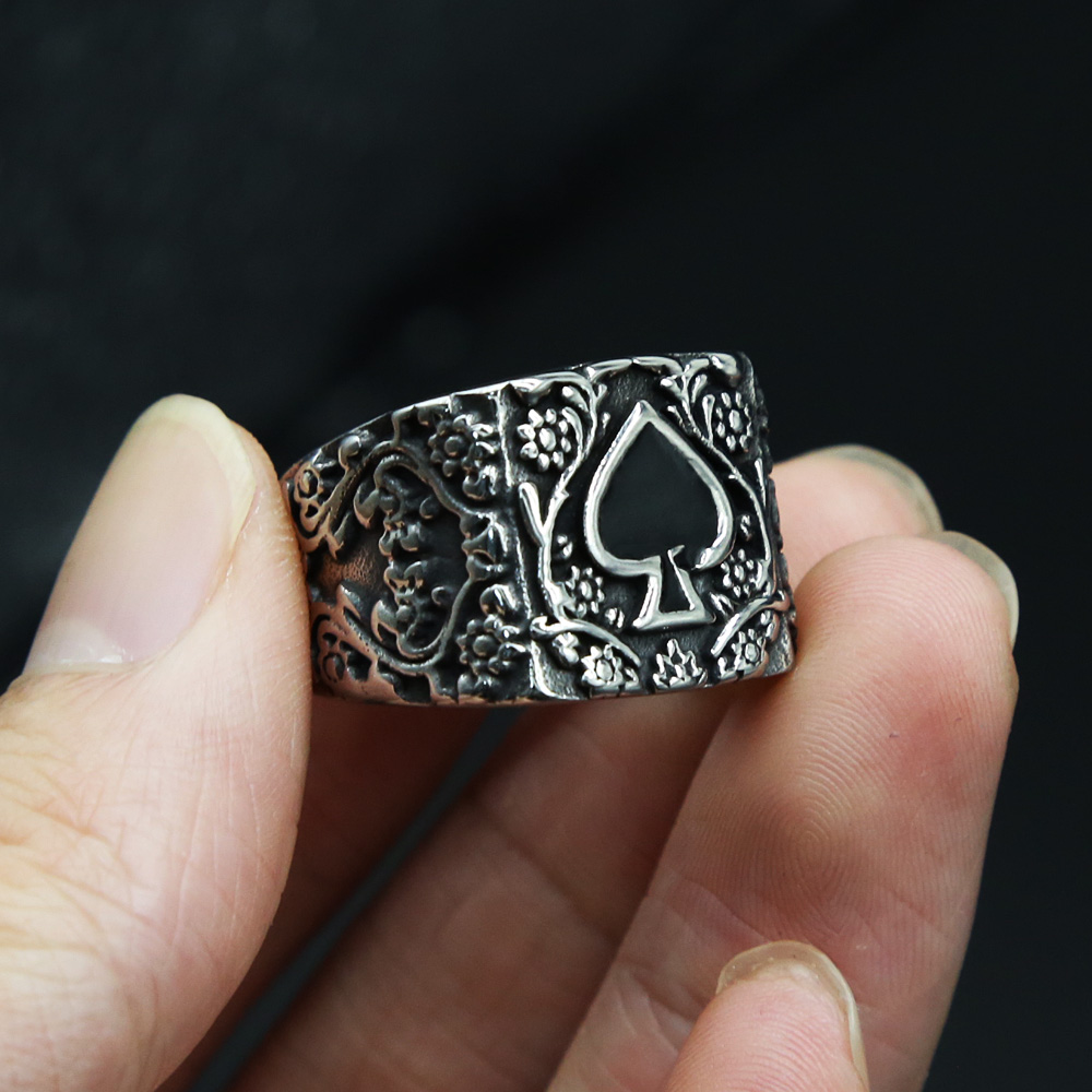 Lucky Spades A Solitaire Ring  - огляд і ціна Men'S Fashion Outlets