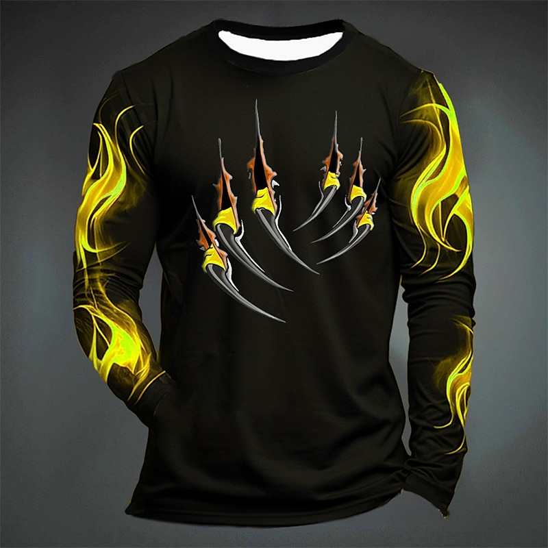 Funny Tiger Print T Shirt For  - огляд і ціна Mens Fashion Ideas
