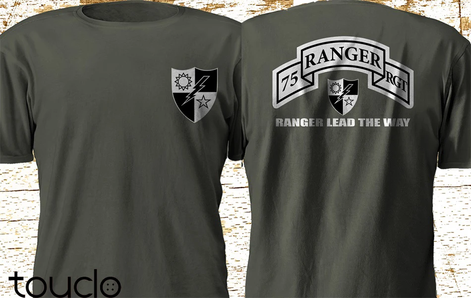 New 75th Ranger Regiment Army  - огляд і ціна Military Shirt Men
