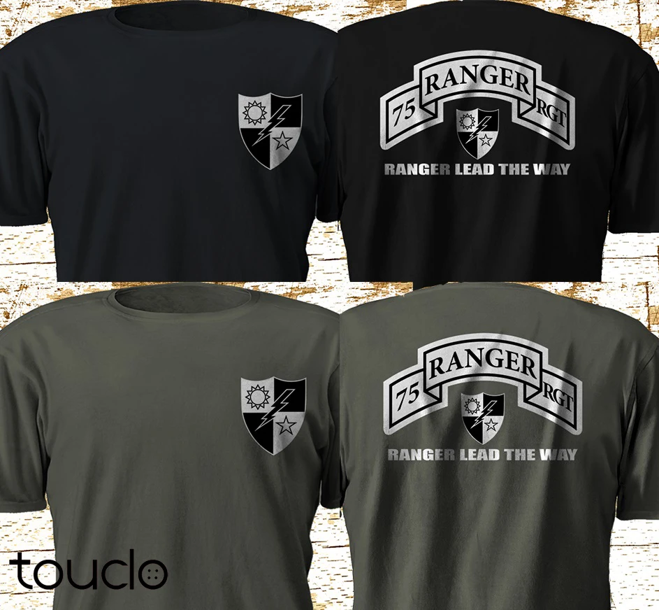 New 75th Ranger Regiment Army  - огляд і ціна Military Shirt Men