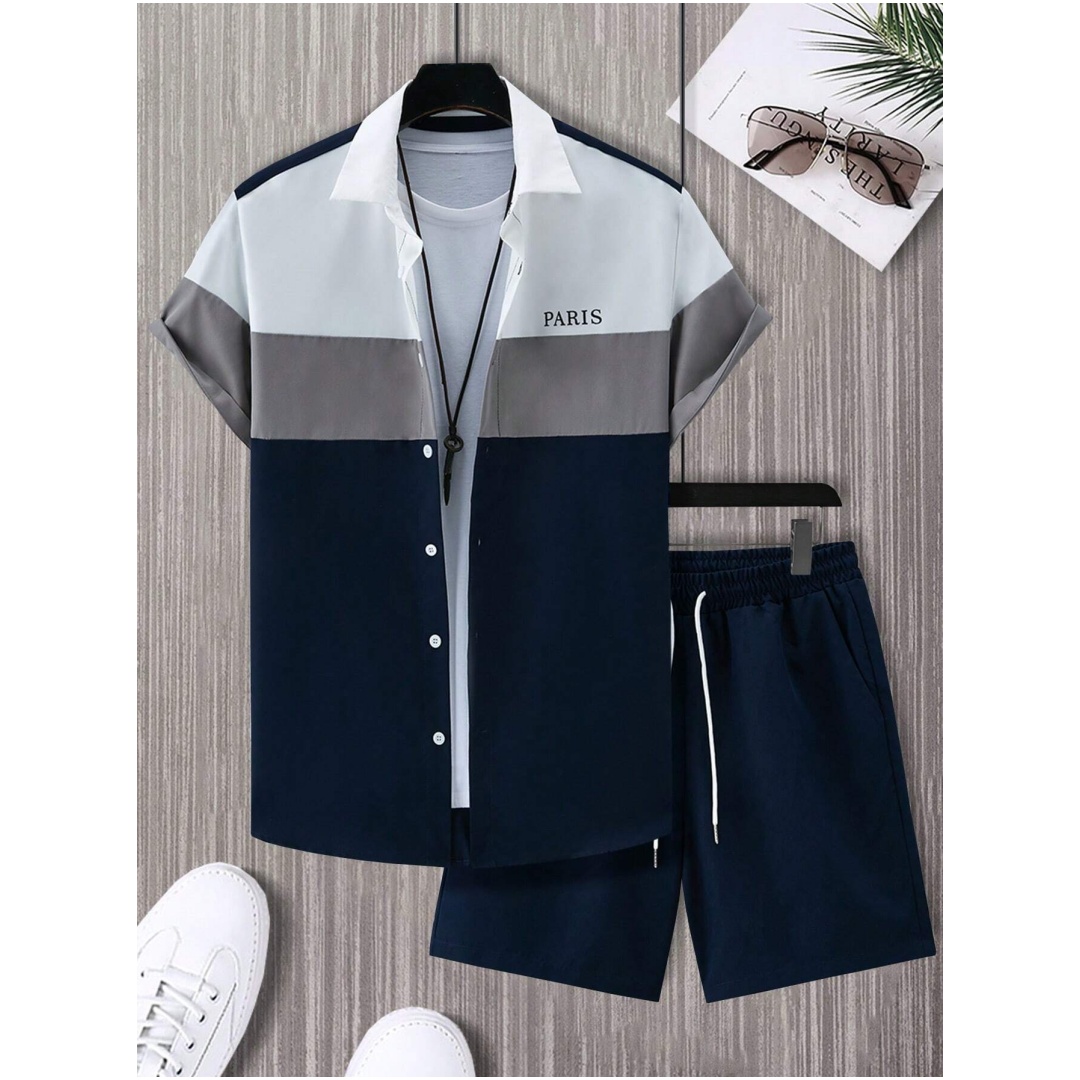 Men's Fashion Suit Blue And Wh - огляд і ціна Mens Fashion Ideas