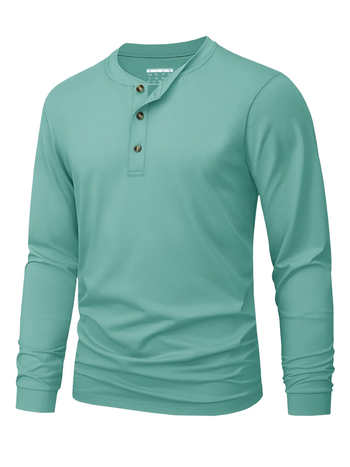 Men's Henley T-Shirt Simple So - огляд і ціна Mens Fashion Ideas