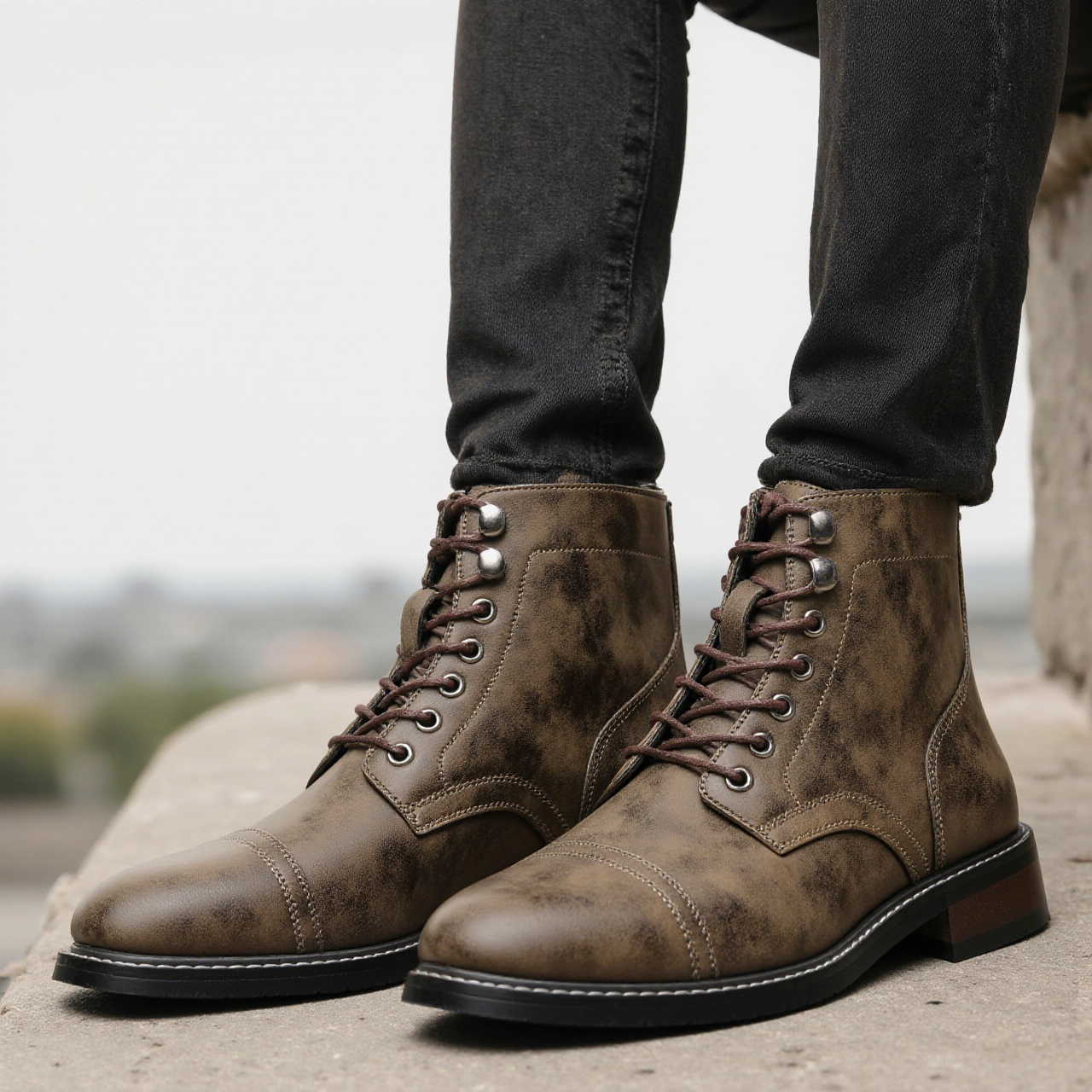Leather Boots 2026 Retro Brand - огляд і ціна Men'S Fashion Model