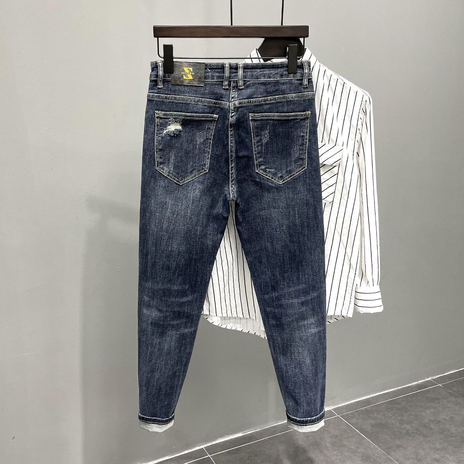 2025 Brand Luxury Men's Clothi - огляд і ціна Men'S Fashion Jeans 2025